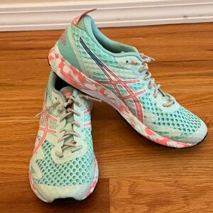 Asics Gel Noosa Tri 12 Fresh Ice/Guava, Size 8